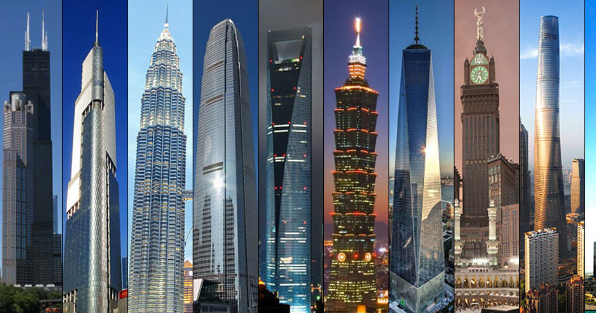 ¿Cuáles son los edificios más altos del mundo? - CF